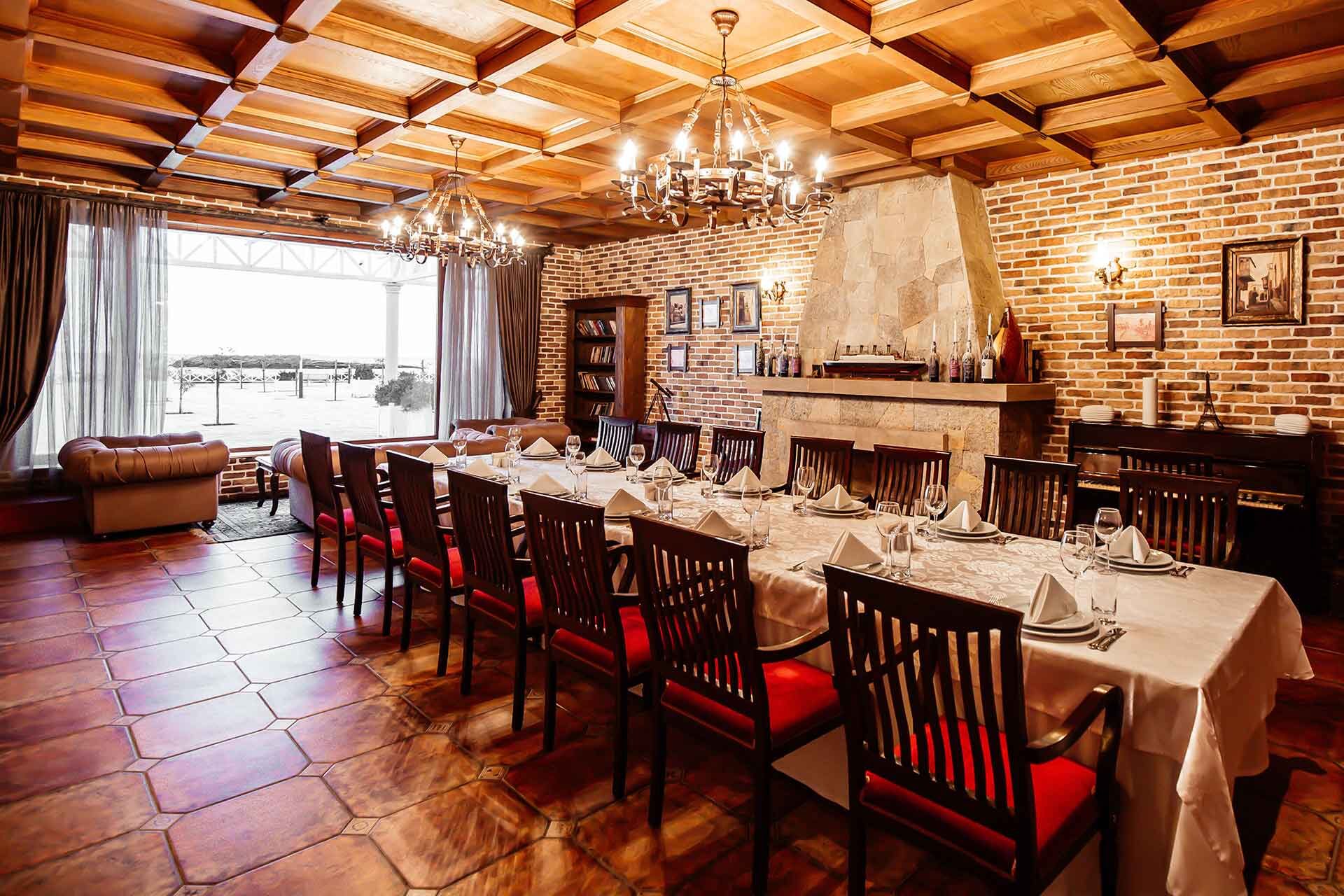 Restaurant interior